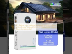 RPT-batería solar acumulable para uso residencial en el hogar Lifepo4 Almacenamiento de energía de litio 25.6V/51.2V 100Ah/200Ah Lifepo4 Batería Contenedores de célula