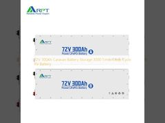 Batería de caravana de 72V 300Ah Almacenamiento 3000 veces de ciclo profundo Batería de caravana